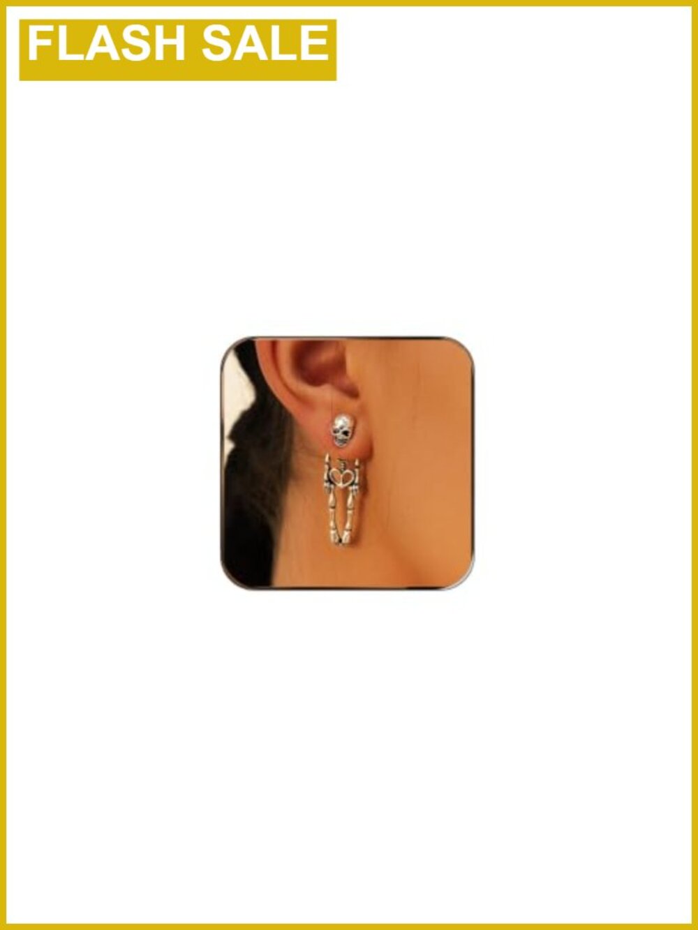 Halloween Dangle Earrings Alloy Punk Party Jewelry Gift for Women